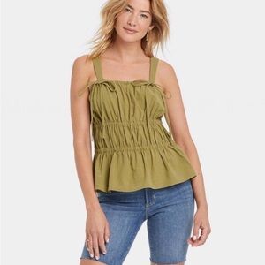 Universal Thread Peplum Tank Top - Medium